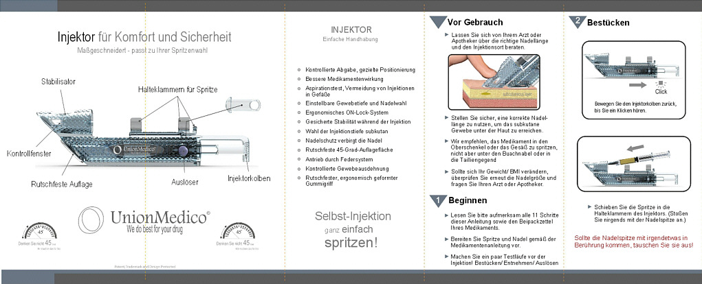 Bedienungsanleitung Auto-Injektor Seite 1